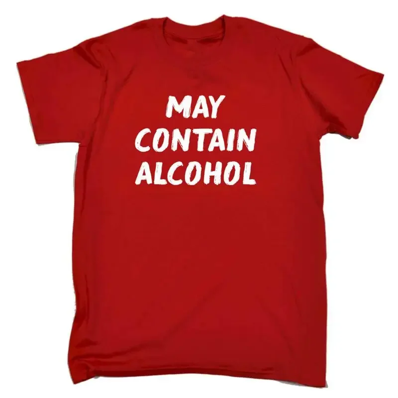 Wine To Beer Alcohol - Мужская забавная футболка с надписью «Может