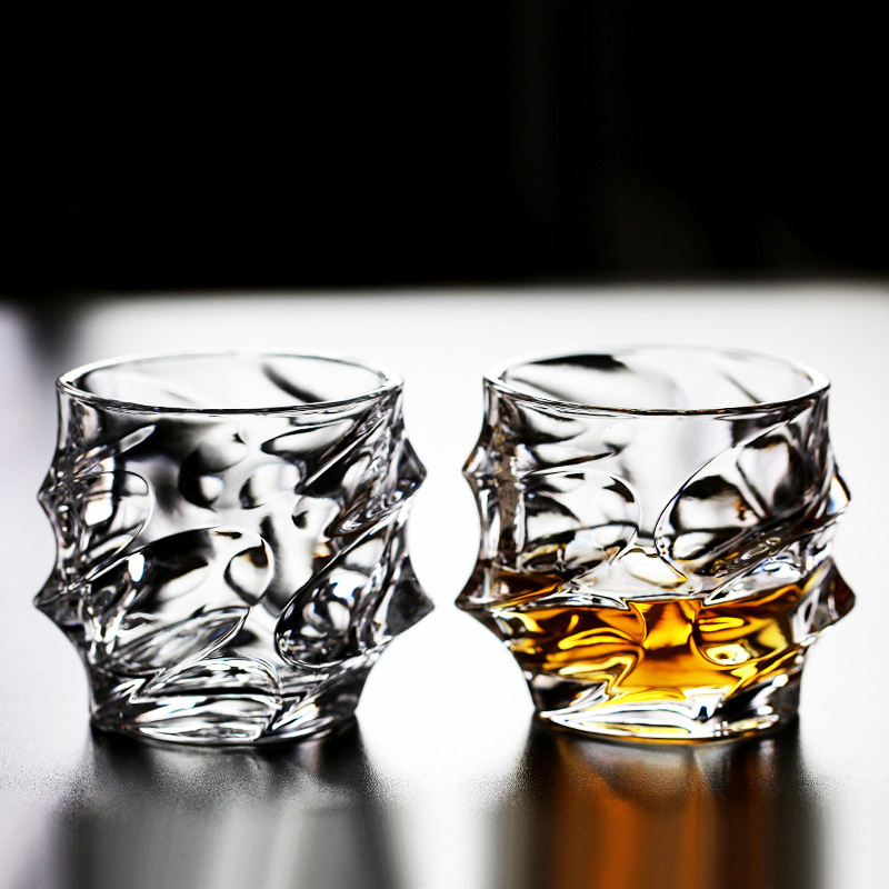 Wine Whiskey Beer - 2 шт./набор, прозрачные бокалы для виски,