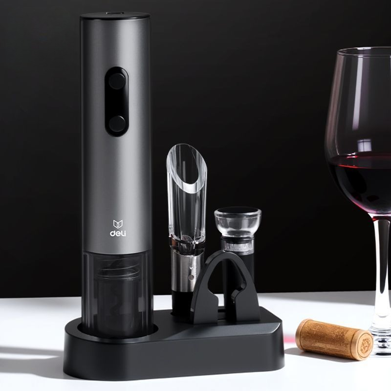 Wine Beer Deli - Электрический штопор Deli для дома, многофункциональный
