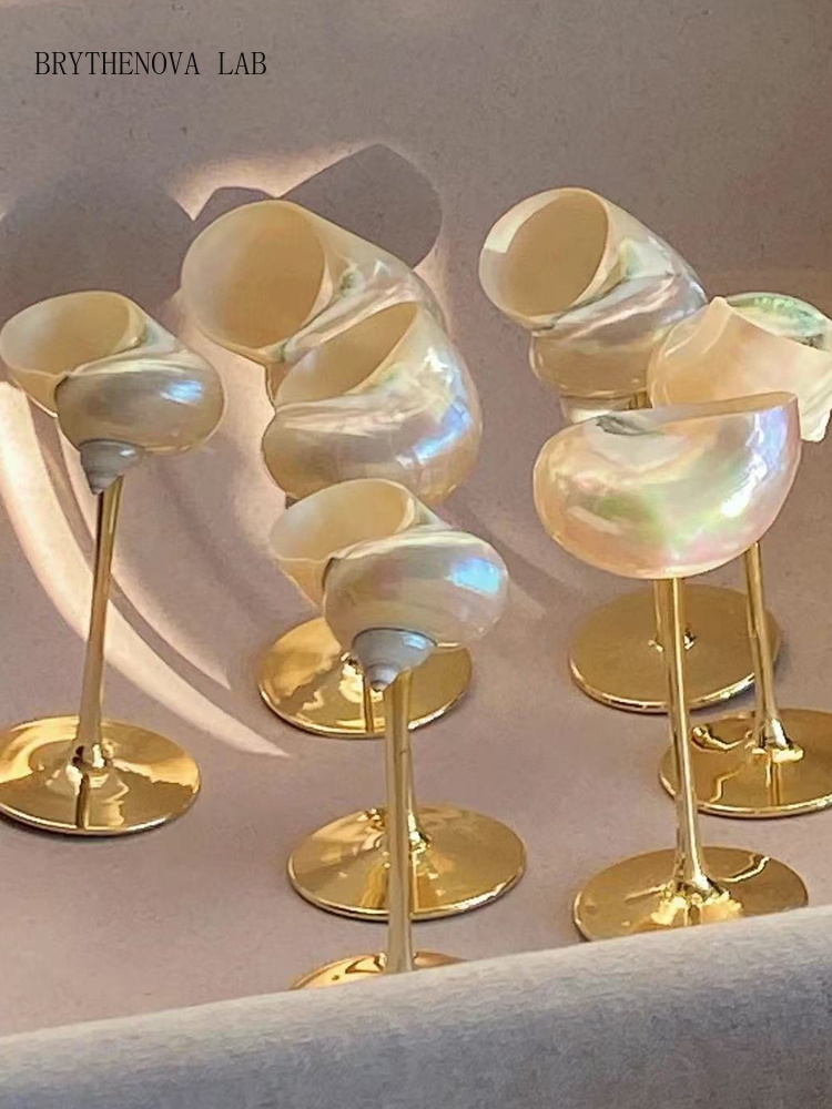 Wine Glass Set Crystal - Винные бокалы AhunderJiaz в ретро-стиле с