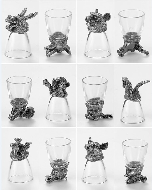 Wine Glass Set Crystal - Набор роскошных хрустальных бокалов для белого