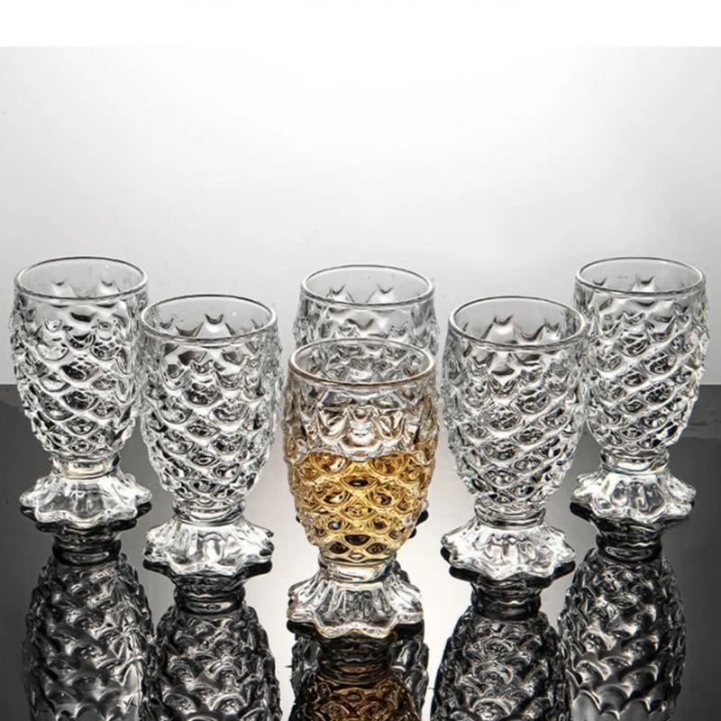 Wine Glass Set Crystal - Набор из 6 стеклянных стаканов «Русалка»