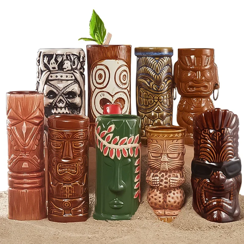 60 видов, гавайская чашка Tiki – обзор и цена Wine Beer Type