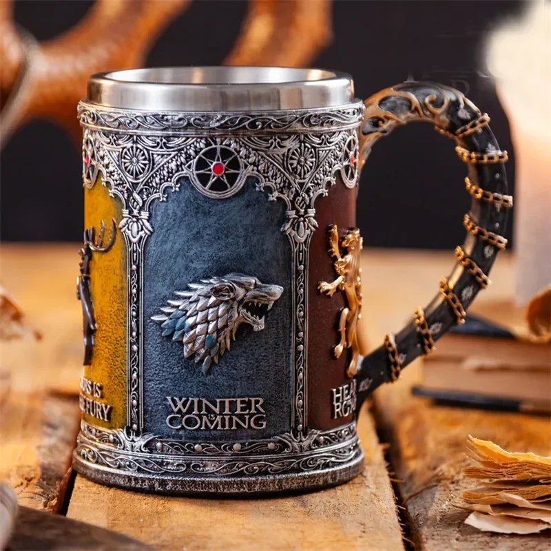 3D-кружка для пива/кофе, готич – обзор и цена Wine Beer Coffee