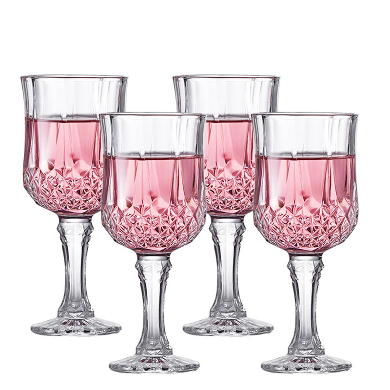 4 шт./набор, прозрачные бокалы – обзор и цена Wine Glass Set Crystal