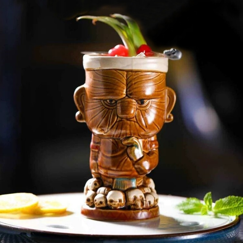 Керамическая кружка Тики, 520  – обзор и цена Wine Beer Coffee