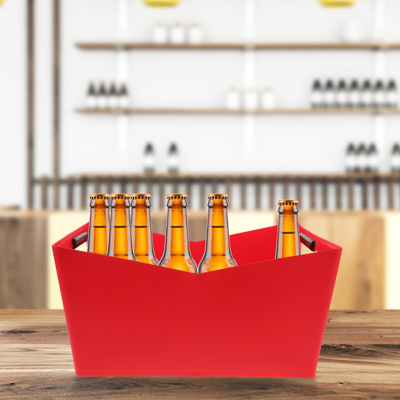 Пластиковое ведерко для льда V – обзор и цена Wine Beer Type