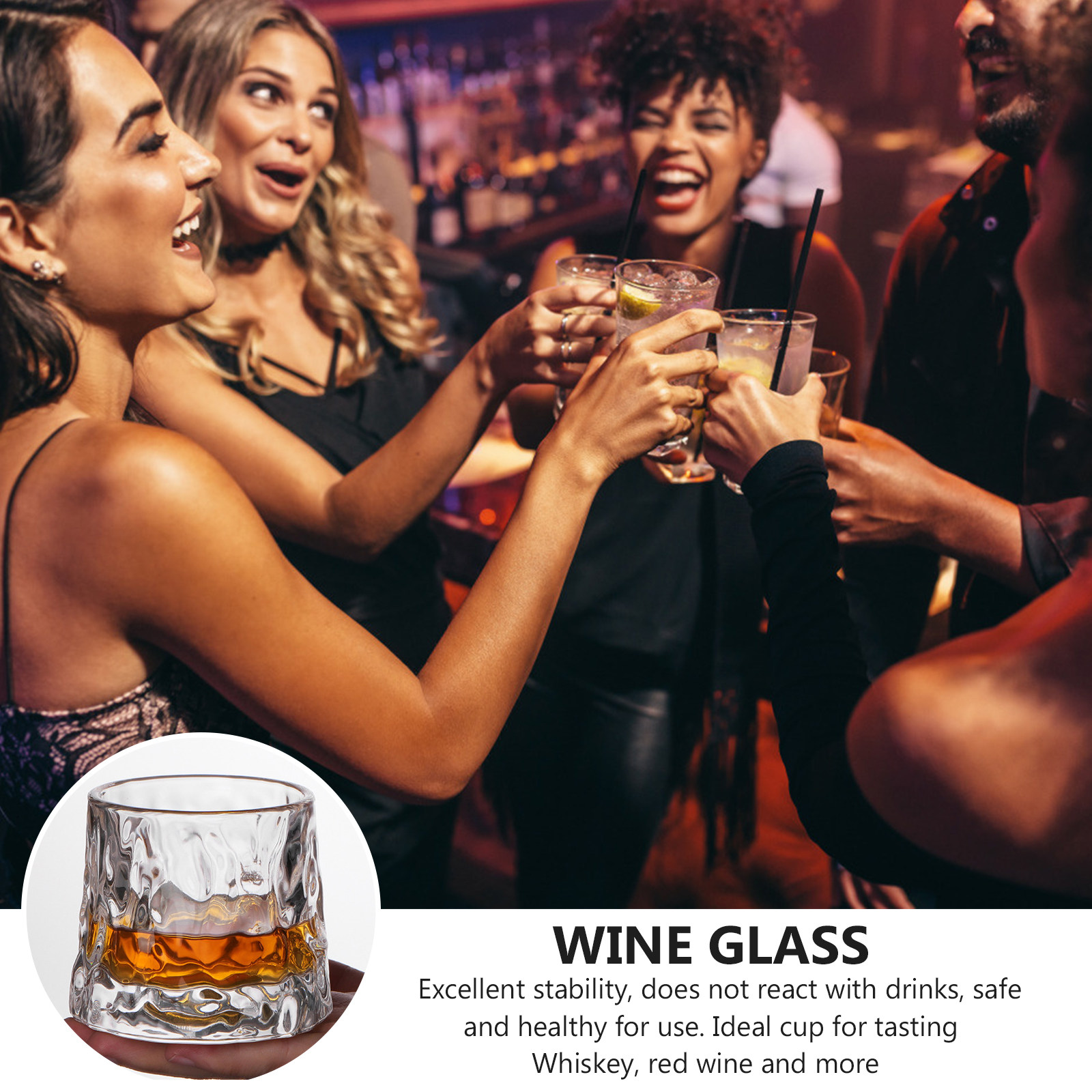 Бокал для вина с эффектом ковк – обзор и цена Wine Whiskey Beer